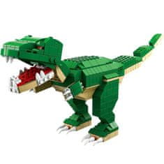 INTEREST Stavebnice - Dinosauři 6v1 DIY Dinosaur Set 1000 ks..