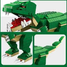 INTEREST Stavebnice - Dinosauři 6v1 DIY Dinosaur Set 1000 ks..