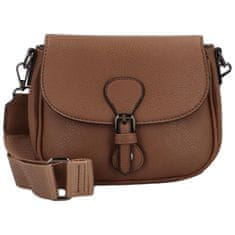 Sara Moda Trendy dámská koženková crossbody kabelka Bindi, taupe