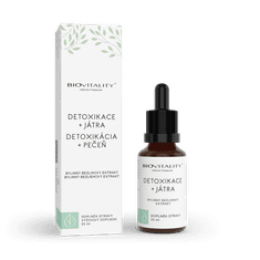 Biovitality Detoxikace + játra bezlihová tinktura 25ml