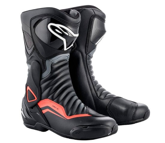 Alpinestars boty SMX-6 V2 black/grey/red fluo