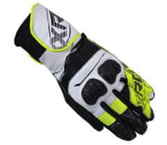 XRC Rukavice na moto TUMP GT7 WHT/BLK/FLUO men gloves vel. XL