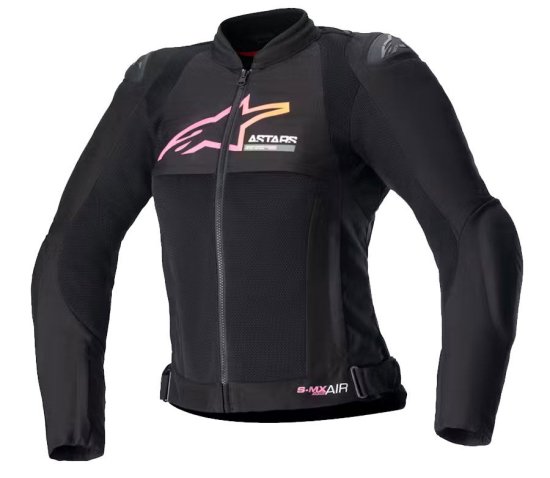 Alpinestars Dámská bunda na moto Stella SMX Air black/yellow/pink