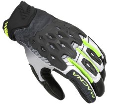 Macna Rukavice na moto Tanami black/grey/fluo yellow men gloves vel. M