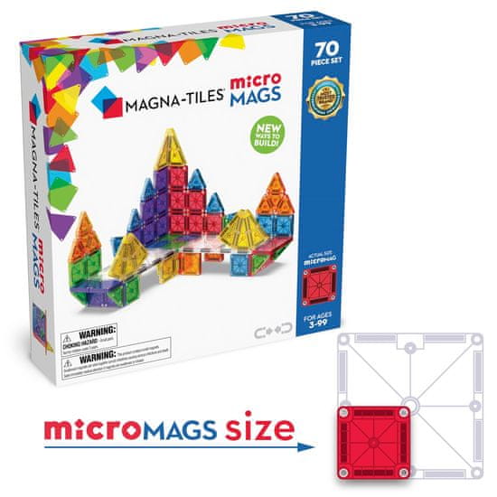 Valtech MAGNA-TILES microMAGS Deluxe, 70