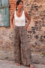 OMG! Dámské culottes Bignon leopard L