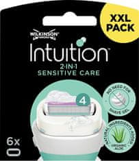 Wilkinson Sword Náhradní hlavice Intuition Sensitive Care 6 ks