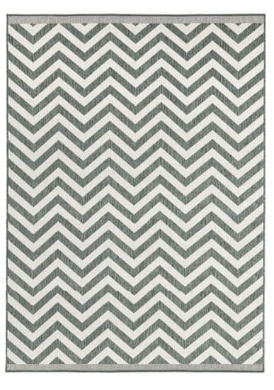 NORTHRUGS Kusový koberec Twin Supreme 103436 Palma Green creme – na ven i na doma