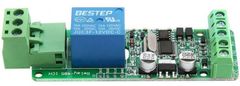 HADEX Modul relé Modbus RTU 1ch, napájení 12V, s rozhraním RS485 MCU