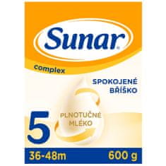 Sunar Complex 5 dětské mléko 600 g