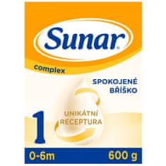 Sunar Complex 1 počáteční kojenecké mléko 600 g