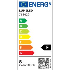 LUMILED 10x LED žárovka GU5.3 MR16 8W = 80W 720lm 4000K Neutrální bílá 120° 12V