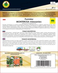 BOBIMARKET rajče pod kryty monterosa nepraská aromatická semena bez gmo