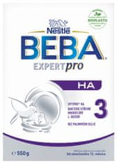 BEBA EXPERTpro HA 3, mléčná výživa pro malé děti, 550 g