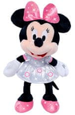 Simba Toys Plyšák 100th Minnie Sparkly 25cm