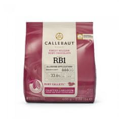 Callebaut Čokoláda ruby 0,4kg 33% 