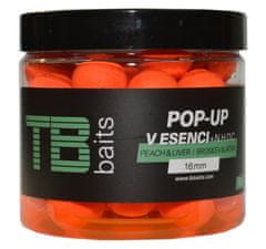 TB Baits Boilies POP-UP Peach & Liver + NHDC Ø 16 mm