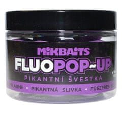 Mikbaits Fluo Pop-Up - Pikantní Švestka - 18 mm