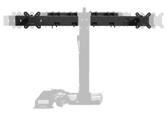 Sabaj System Elektrický zvedák na monitor se dvěma pohyblivými držáky 20 kg x2 Sabaj