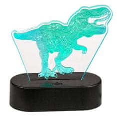 Zdravíčko Boskovice Lampička 3D Dinosaurus T-Rex