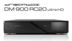 Dreambox satelitný prijímač DM900 RC20 UHD 1xDual DVB-S2X Multistream