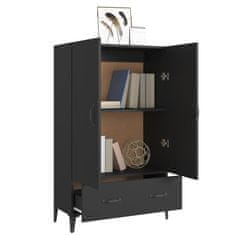 Vidaxl Highboard černý 70 x 31 x 115 cm kompozitní dřevo