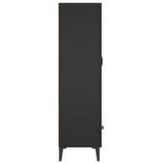 Vidaxl Highboard černý 70 x 31 x 115 cm kompozitní dřevo