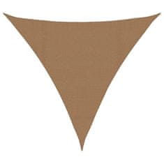 Vidaxl Stínící plachta 160 g/m² taupe 4,5 x 4,5 x 4,5 m HDPE