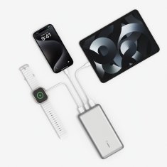 Belkin BoostCharge Power Banka 20000mAh, USB-C, 15W Stříbrná