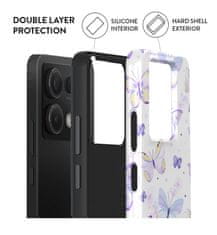 TopQ Kryt AURIX Xiaomi Redmi Note 13 Pro 5G pevný Butterflies 127192