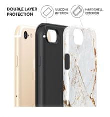 TopQ Kryt AURIX iPhone SE 2020 pevný Antique Marble 126827