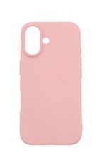 TopQ Kryt Essential iPhone 16 světle růžový 128153