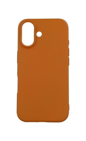 TopQ Kryt Essential iPhone 16 karamelový 128149