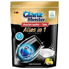 Clovin Germany GmbH Glanz Meister tablety do myčky Ultimate Alles in 1, lemon, 90 ks