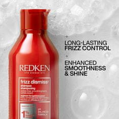 Redken Uhlazující šampon pro nepoddajné a krepatějící se vlasy Frizz Dismiss (Shampoo) (Objem 300 ml)