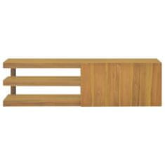 Vidaxl Nástěnná koupelnová skříňka 110 x 40 x 30 cm masivní teak