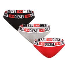 Diesel 3PACK dámské kalhotky vícebarevné (A14590-0NJAP-E7028) - velikost M