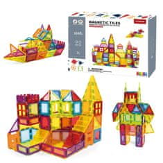 Magnetic Tiles Magnetická stavebnice Dream Builder 110ks sada - Magnetic Tiles