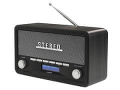 Denver Denver DAB-18DARKGREY - Retro radio ciemnoszare