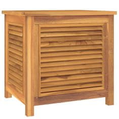 Vidaxl Zahradní úložný box s vložkou 60 x 50 x 58 cm masivní teak