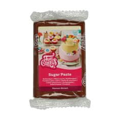 FunCakes Potahovací hmota kaštanově hnědá 250g 