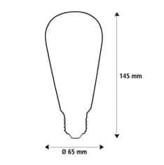 Segula Segula 55770 LED rustika 24V zlatá E27 6 W (38 W) 440 Lm 1900 K