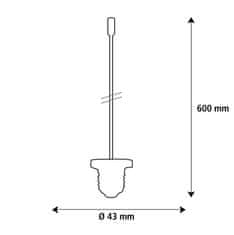 Segula Segula 55495 LED ART Raindrop 60 čirá E27 6 W (48 W) 600 Lm 2200 K