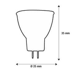 Segula Segula 50616 LED reflektorová žárovka MR11 GU4 3 W (20 W) 175 Lm 2700 K 24d