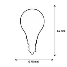 Segula Segula 50830 LED kapka 24V čirá E14 3 W (26 W) 260 Lm 2200 K