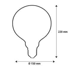 Segula Segula 55256 LED Globe 150 horizontální vlákno zlatá E27 5 W (35 W) 320 Lm 1900 K