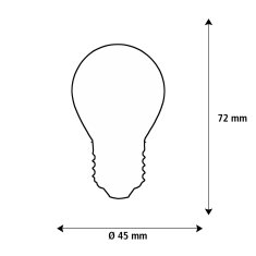 Segula Segula 55860 LED kapka 24V opál E27 3 W (26 W) 260 Lm 2200 K