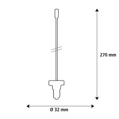 Segula Segula 55440 LED ART Flexi 27 čirá E14 4 W (35 W) 400 Lm 2200 K