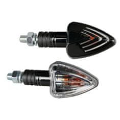 LAMPA Blinkry moto FOCAL černé 2ks