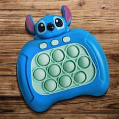 MG Pop It Stitch interaktivní hračka pro děti, modrá